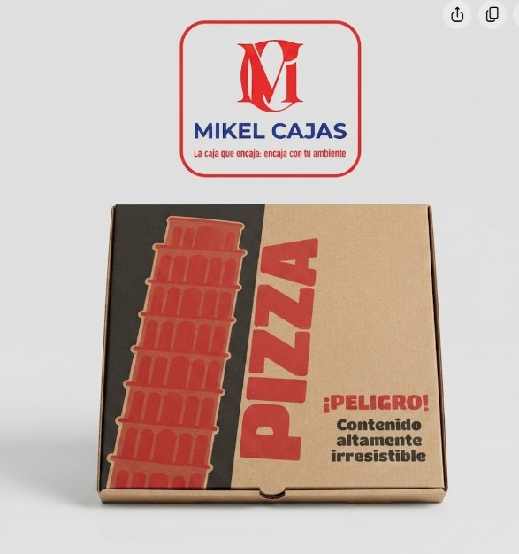 pizza 30x30 corrugada