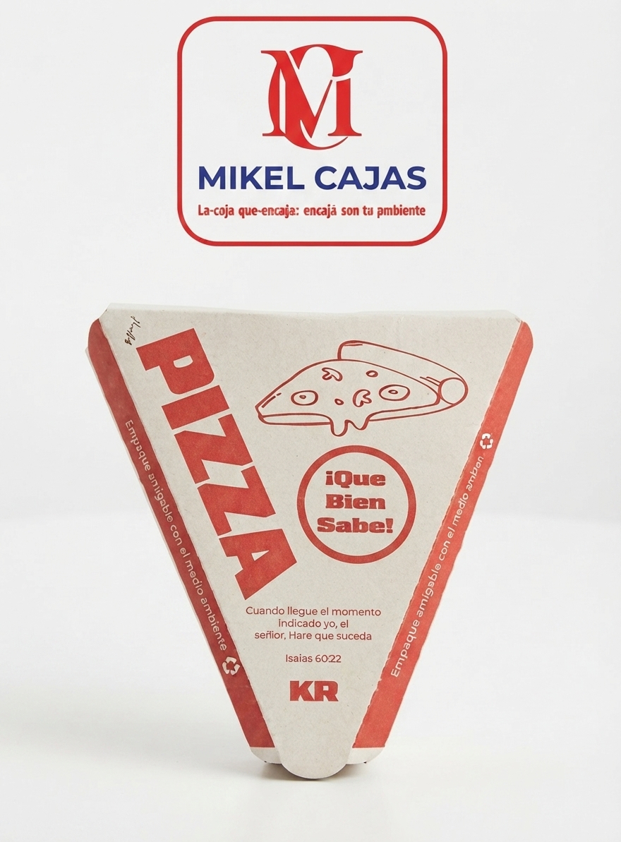 pizza plastificada